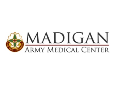 Madigan Army Medical Center logo. Click to go to website.